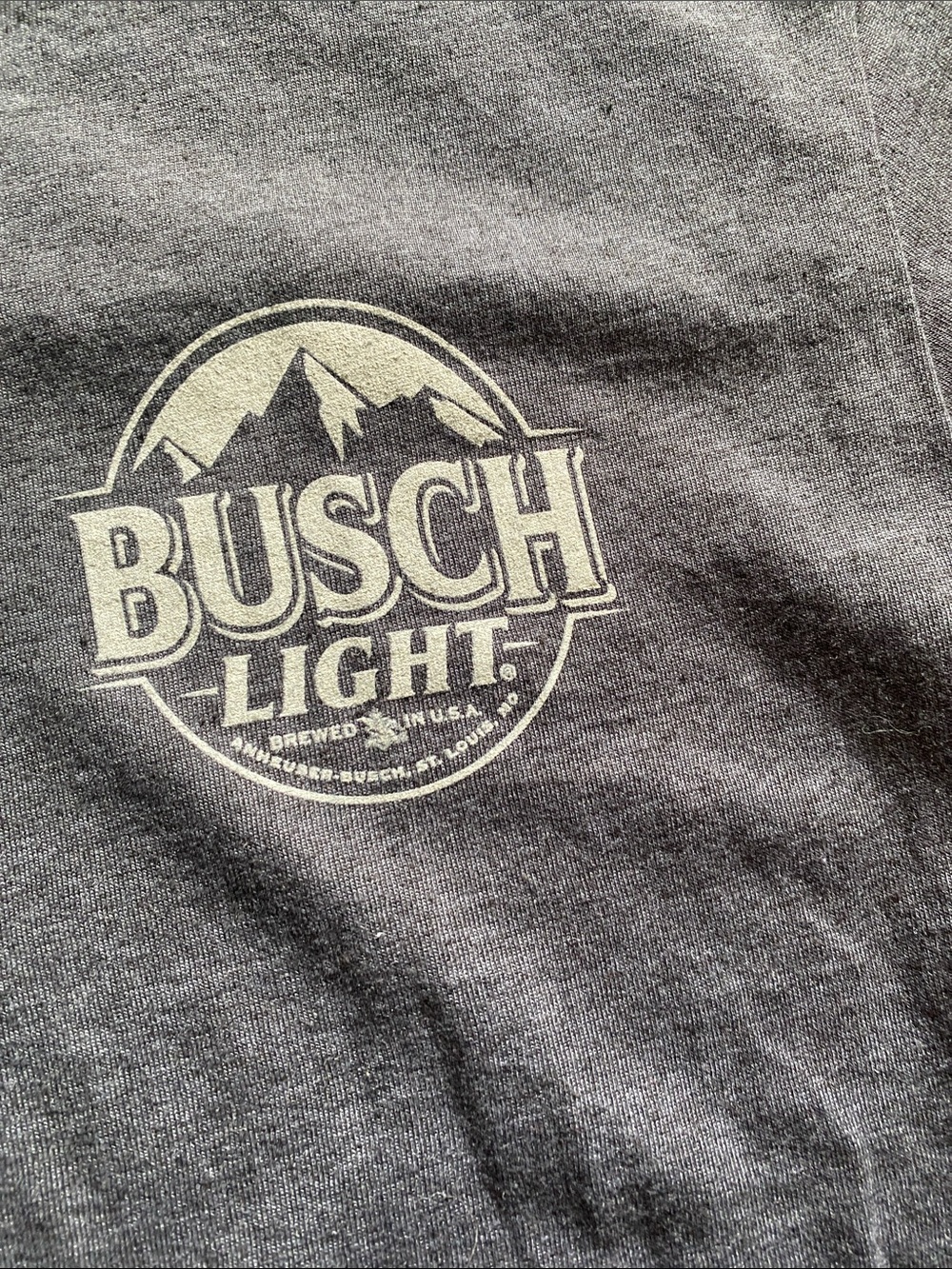 Busch Lite Dark Gray Graphic Tee - Picture 4 of 5